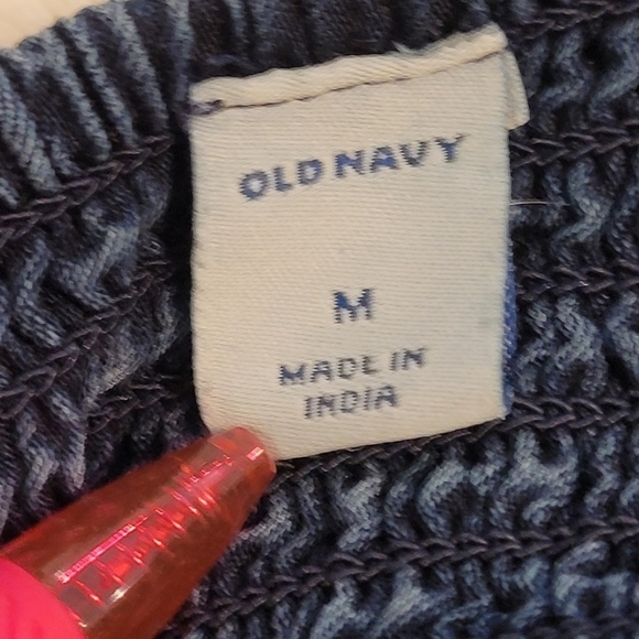 Old Navy Lyocell Denim Jumper Romper 1 Piece Outfit Women's Size Medium - Picture 6 of 13